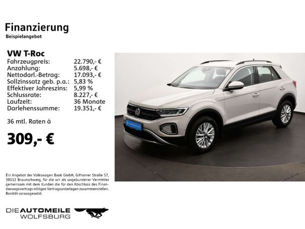 Volkswagen T-Roc 1.0 TSI T-Roc 81 kW image number 4