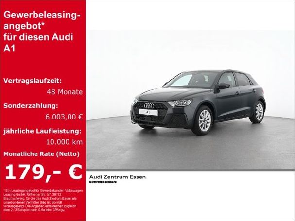 Audi A1 25 TFSI Sportback 70 kW image number 5