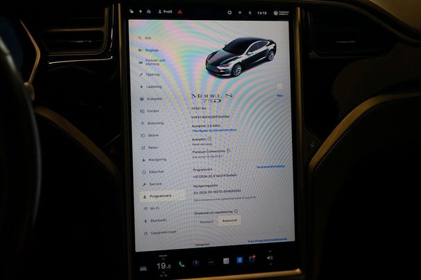 Tesla Model S 75D AWD 246 kW image number 14