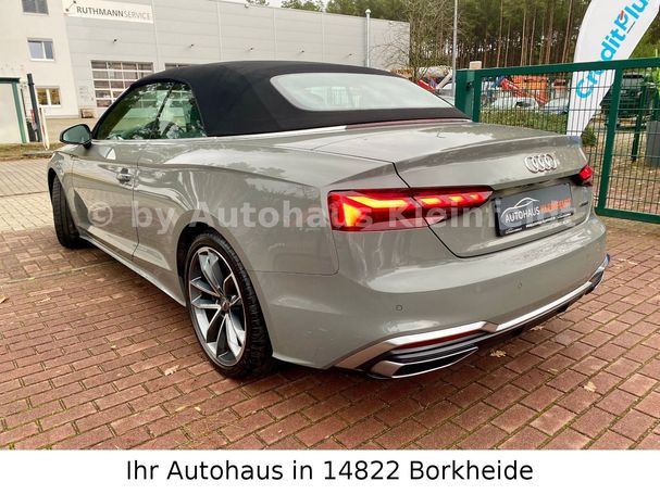 Audi A5 45 TFSI quattro S-line Cabrio 180 kW image number 5