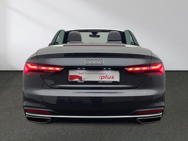 Audi A5 35 TFSI S tronic Cabrio Advanced 110 kW image number 3