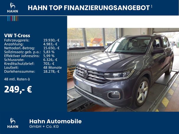 Volkswagen T-Cross 1.0 TSI Style 81 kW image number 4