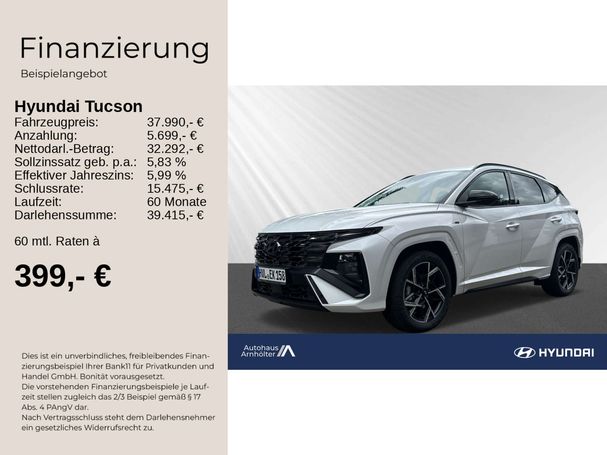 Hyundai Tucson 1.6 T-GDI N Line 118 kW image number 5