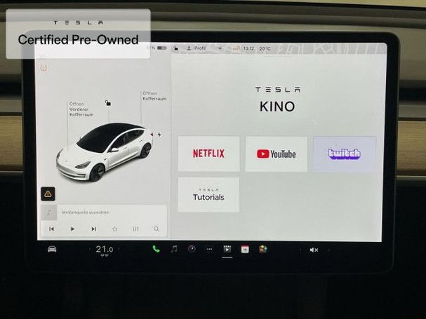 Tesla Model 3 Standard Range Plus 258 kW image number 16