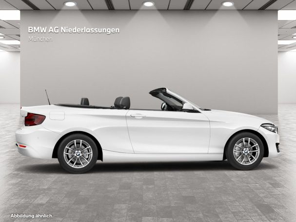 BMW 218i Cabrio Sport Line 100 kW image number 8