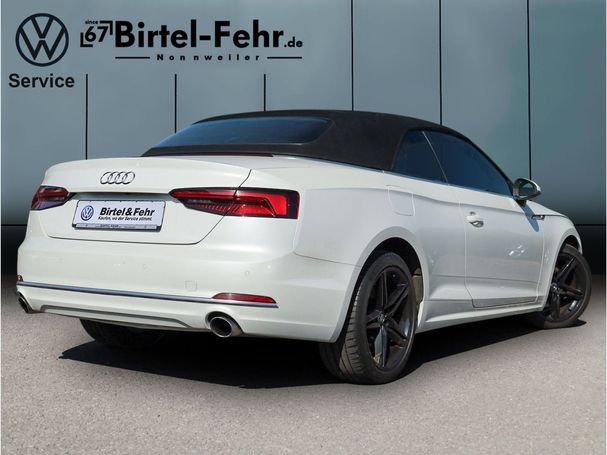 Audi A5 2.0 TFSI S tronic S-line Cabrio 140 kW image number 3