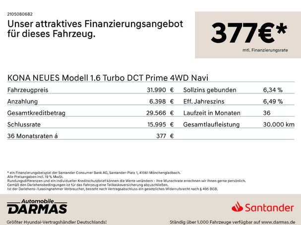 Hyundai Kona 1.6 DCT 146 kW image number 5