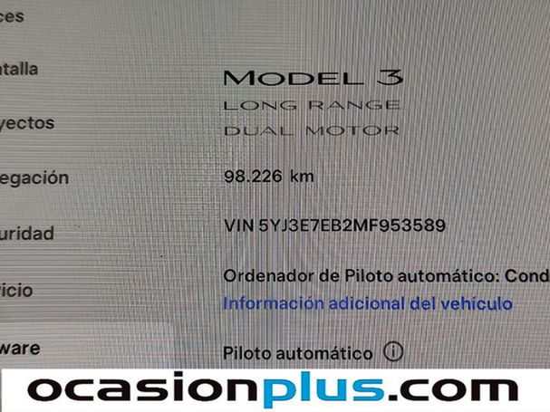 Tesla Model 3 Long Range AWD Dual Motor 324 kW image number 29