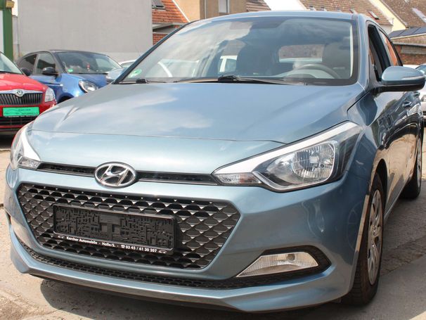 Hyundai i20 Blue 55 kW image number 1