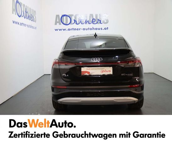 Audi Q4 50 quattro e-tron Sportback 220 kW image number 4