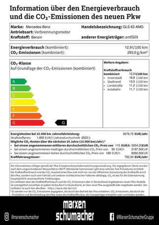 Mercedes-Benz GLS 63 AMG 450 kW image number 50