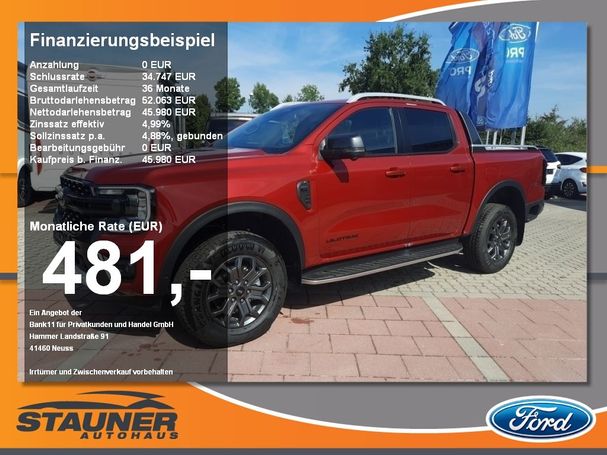 Ford Ranger 2.0 EcoBlue Wildtrak 151 kW image number 5