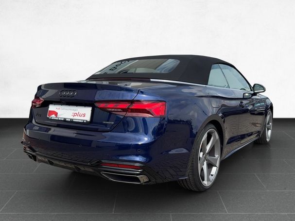 Audi A5 40 TFSI quattro S tronic S-line Cabrio 150 kW image number 4