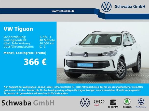 Volkswagen Tiguan 1.5 eTSI Life DSG 110 kW image number 5