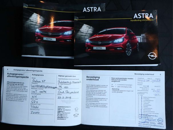 Opel Astra Sports Tourer 1.0 Turbo 77 kW image number 7