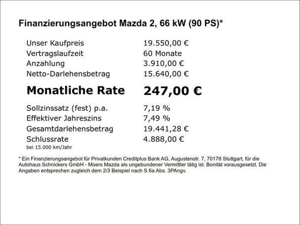 Mazda 2 66 kW image number 5