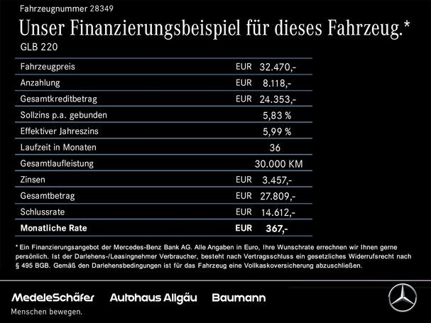 Mercedes-Benz GLB 220 d 140 kW image number 19