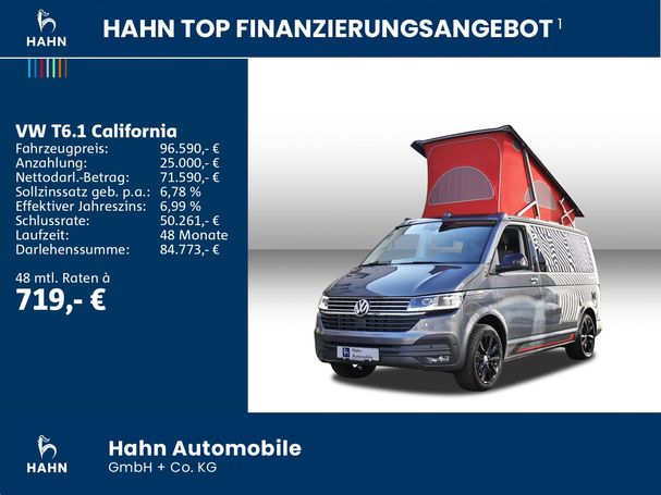 Volkswagen T6 California 2.0 TDI Ocean 150 kW image number 4