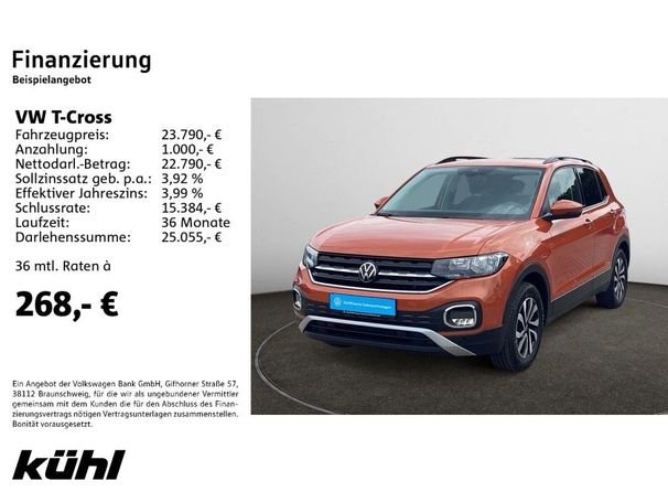 Volkswagen T-Cross 1.0 TSI DSG 81 kW image number 5