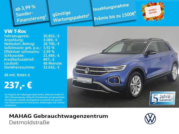 Volkswagen T-Roc 1.5 TSI Style DSG 110 kW image number 2