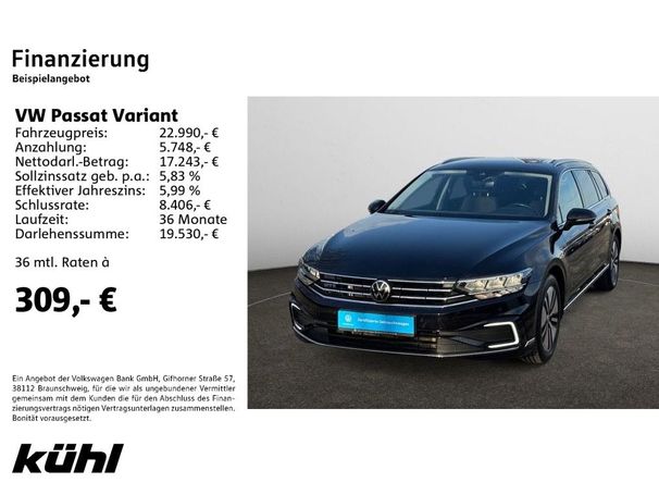 Volkswagen Passat GTE 1.4 TSI DSG 160 kW image number 5