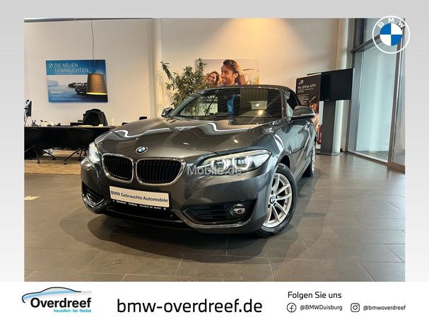 BMW 218i Cabrio Advantage 100 kW image number 1