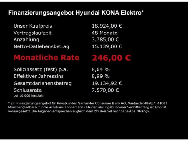 Hyundai Kona Trend 100 kW image number 6