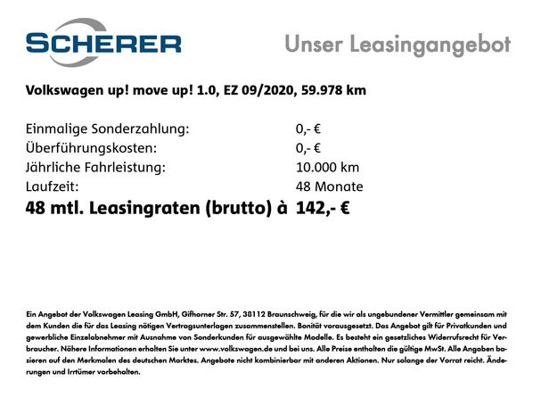 Volkswagen up! 44 kW image number 6