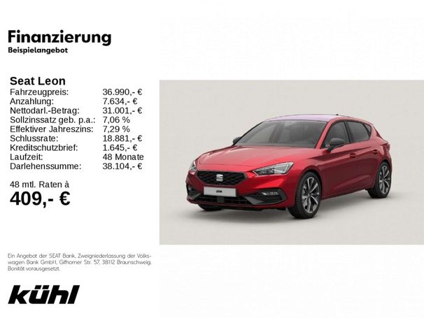 Seat Leon 1.5 eTSI DSG 110 kW image number 5