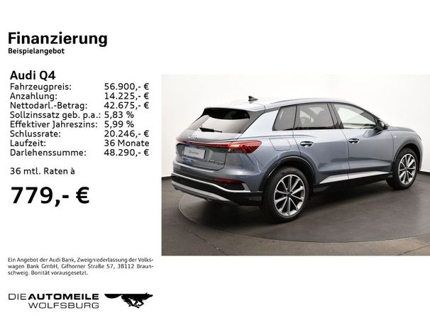 Audi Q4 45 quattro e-tron S-line 195 kW image number 5