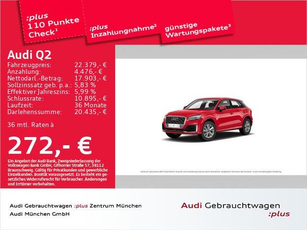 Audi Q2 30 TFSI S-line 85 kW image number 2