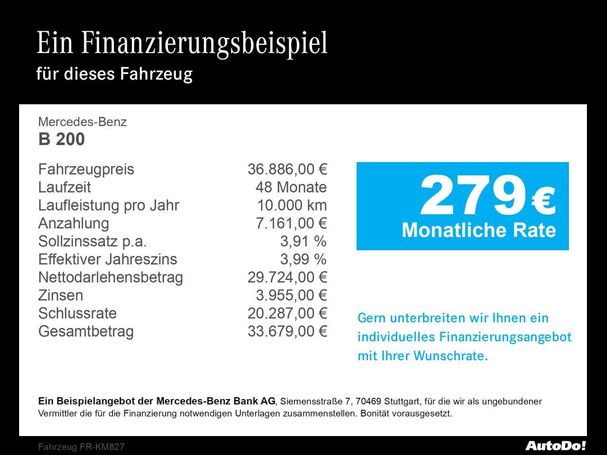 Mercedes-Benz B 200 120 kW image number 14