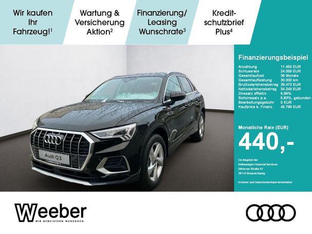 Audi Q3 35 TFSI S tronic Advanced 110 kW image number 3