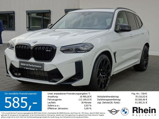 BMW X3 M Competition xDrive 375 kW image number 2