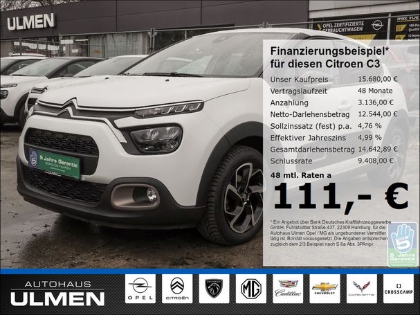 Citroen C3 Pure Tech C-Series 61 kW image number 1