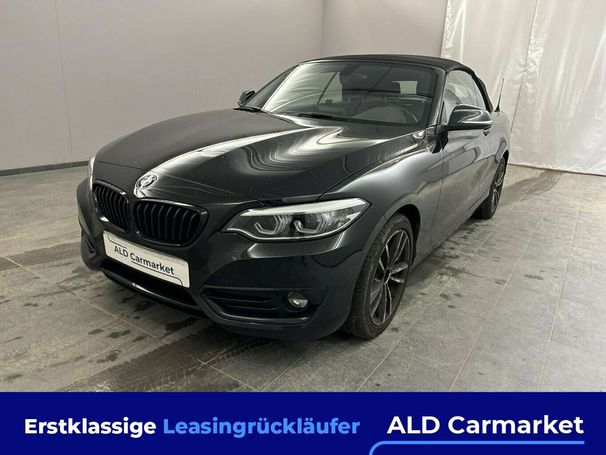 BMW 218i Cabrio Sport Line 100 kW image number 1