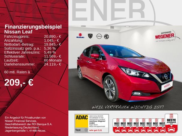 Nissan Leaf e+ 160 kW image number 5