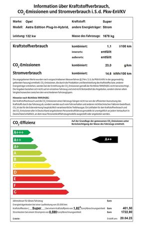 Opel Astra 165 kW image number 19