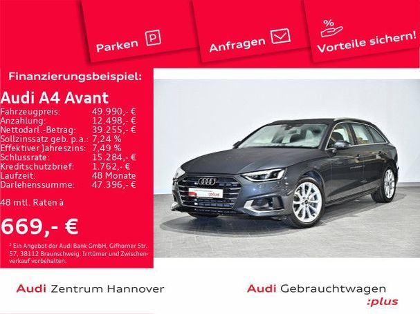 Audi A4 40 TDI Avant Advanced 150 kW image number 2