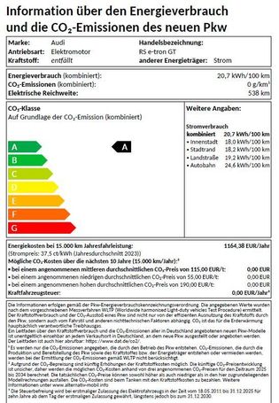 Audi RS e-tron GT quattro 570 kW image number 6