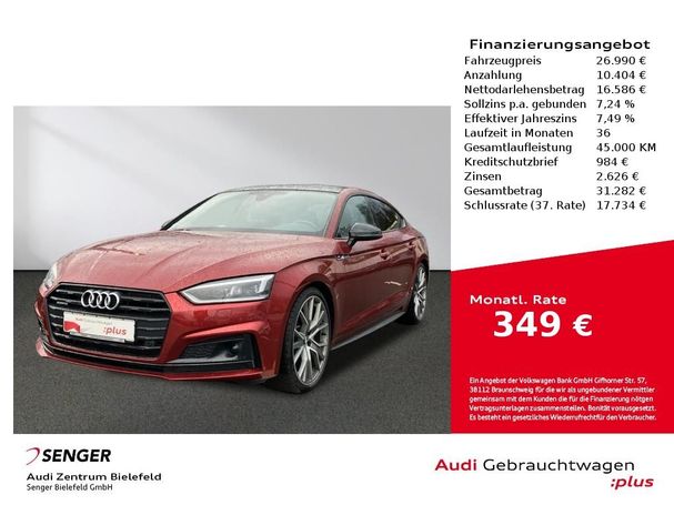 Audi A5 40 TDI quattro Sport Sportback 140 kW image number 4