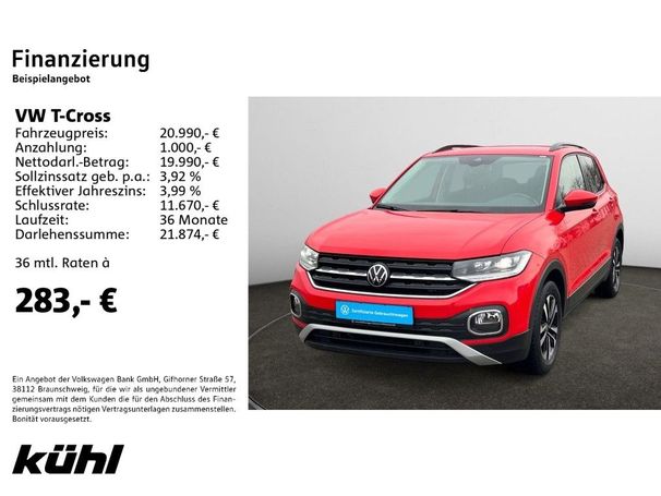 Volkswagen T-Cross 1.0 TSI DSG 85 kW image number 5