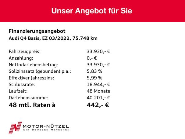 Audi Q4 40 e-tron 150 kW image number 20