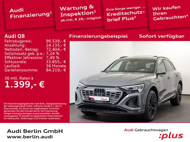 Audi Q8 50 quattro e-tron S-line 250 kW image number 4