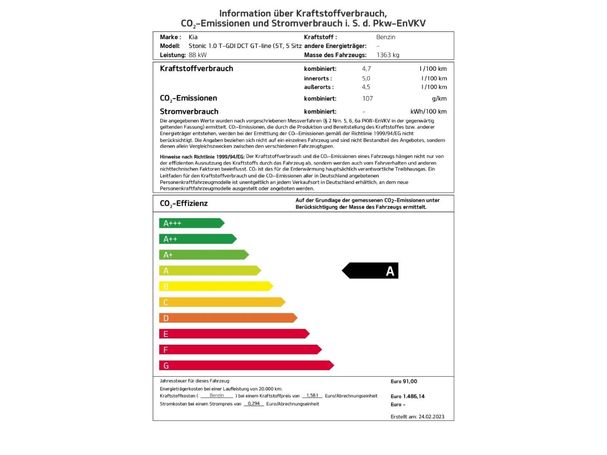 Kia Stonic 1.0 DCT 88 kW image number 13