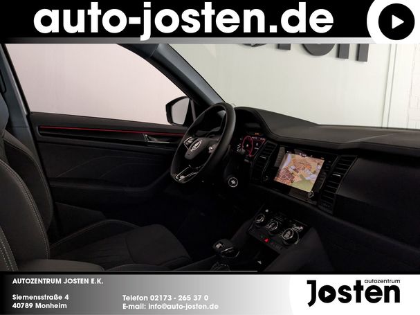 Skoda Kodiaq 2.0 TSI 4x4 DSG Sportline 140 kW image number 15