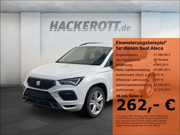 Seat Ateca 1.5 TSI ACT FR 110 kW image number 1