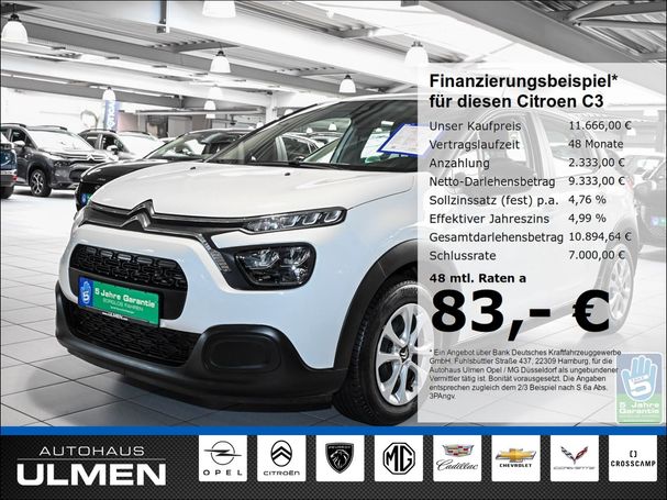 Citroen C3 Pure Tech FEEL 61 kW image number 1