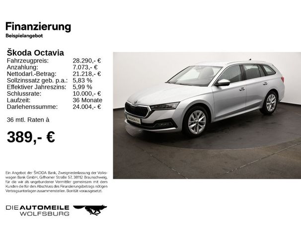 Skoda Octavia Combi 1.5 TSI DSG Style 110 kW image number 5