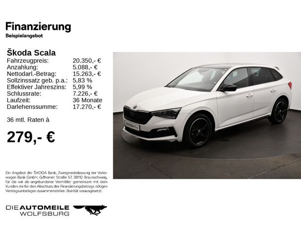 Skoda Scala 1.0 TSI Monte Carlo 81 kW image number 5